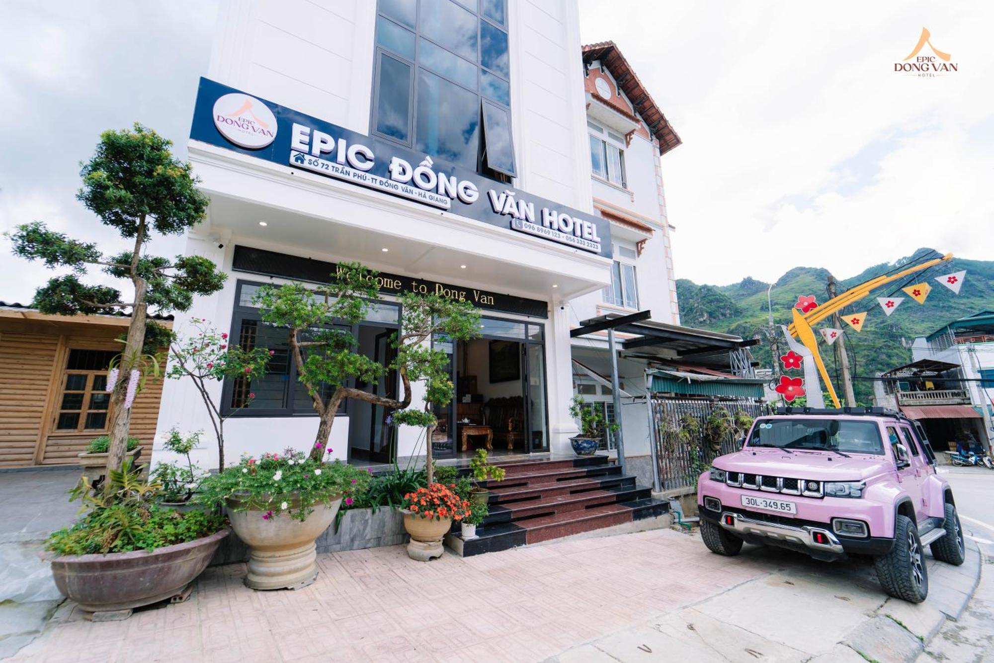 Epic Dong Van Hotel Buitenkant foto