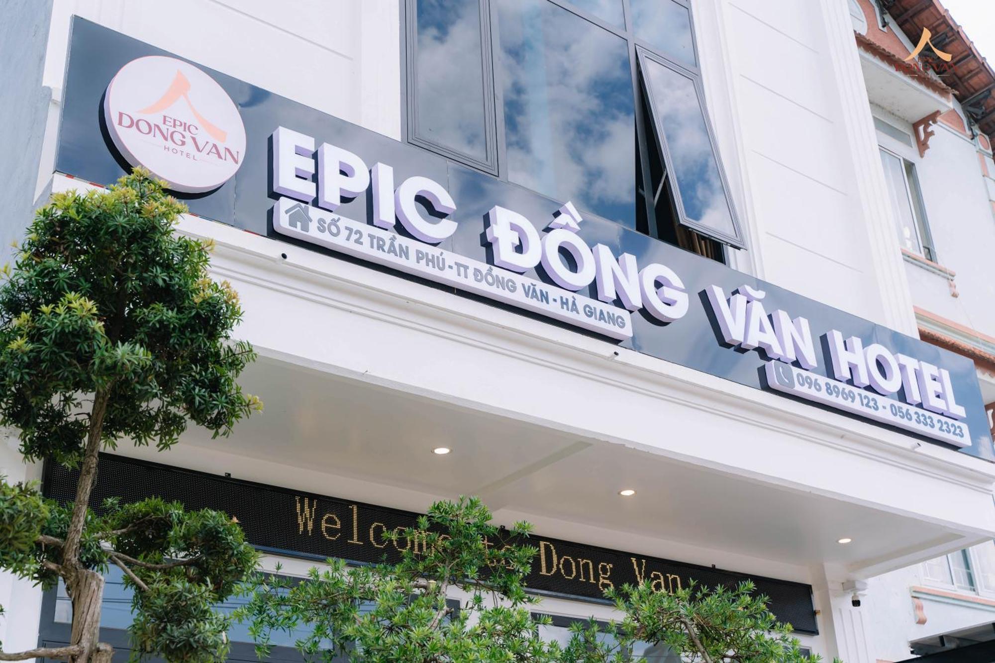 Epic Dong Van Hotel Buitenkant foto